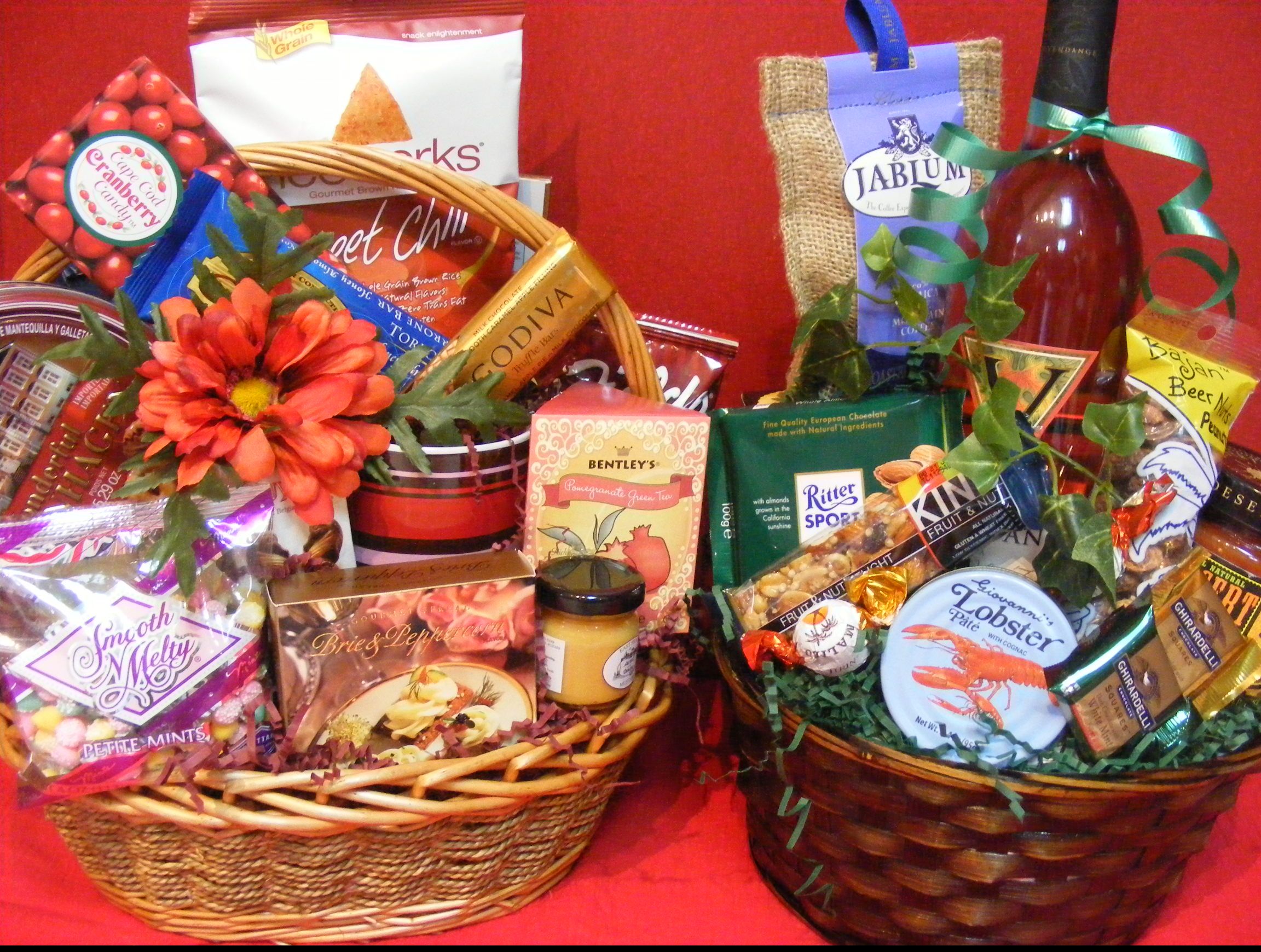 CD870067 Gourmet Choice Gift Basket for Birthday and personalized card mailed seperately 
